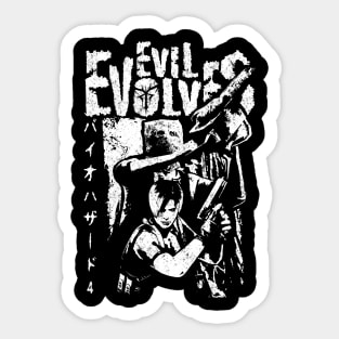 Evil Evolves v2 Sticker